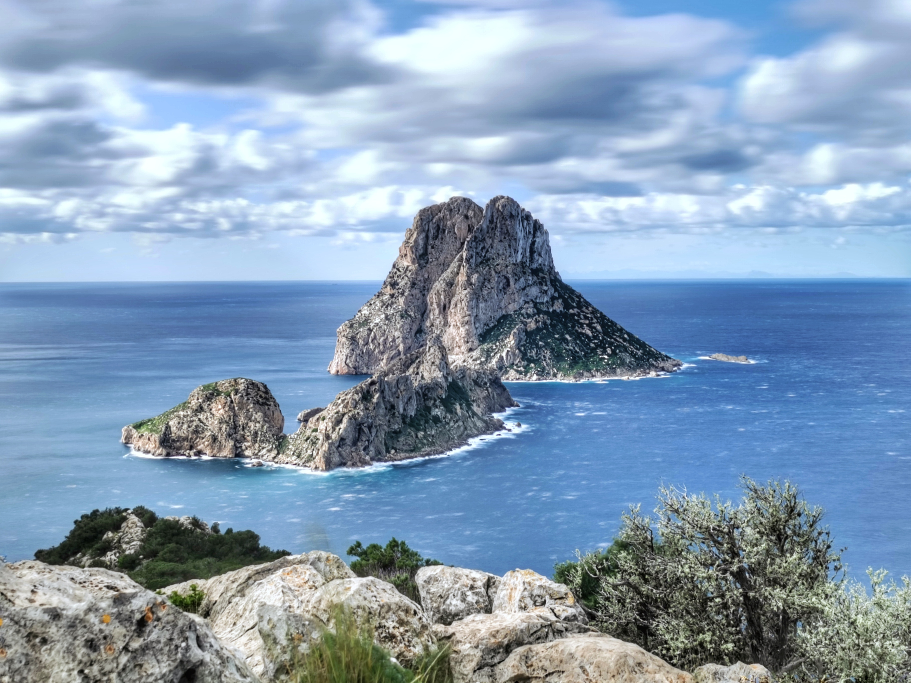 Magical view on Es Vedra, Balearic Islands, Ibiza, Spain